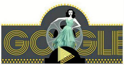 Google dedica su 'doodle' a Hedy Lamar, precursora del wifi Google dedica su 'doodle' a Hedy Lamar, precursora del wifi