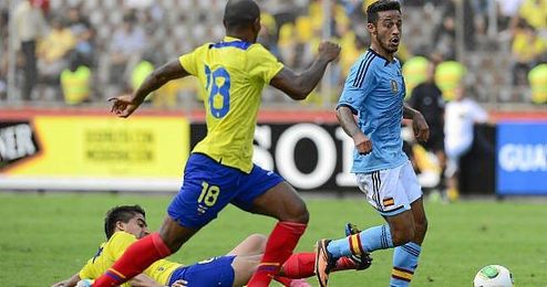 Imagen del partido disputado entre España y Ecuador en 2013. Imagen del partido disputado entre España y Ecuador en 2013.
