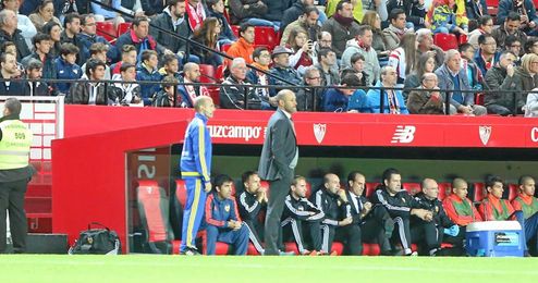 Nuno se ha ´despedido´ hoy en el Sánchez Pizjuán. Nuno se ha ´despedido´ hoy en el Sánchez Pizjuán.