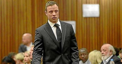 Pistorius, en la imagen antes de ser sentenciado, sabrá este jueves si vuelve a la cárcel. Pistorius, en la imagen antes de ser sentenciado, sabrá este jueves si vuelve a la cárcel.