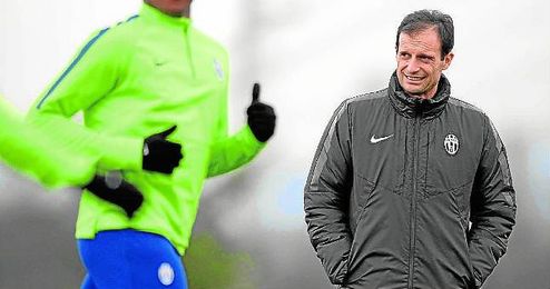 En la imagen, el juventino Massimiliano Allegri. En la imagen, el juventino Massimiliano Allegri.