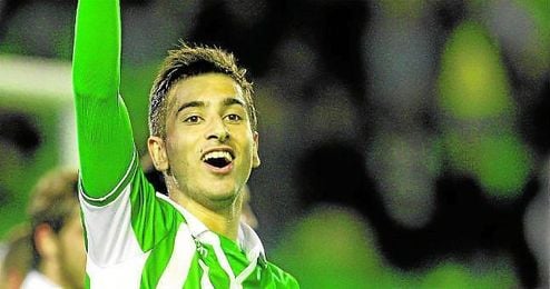 Vadillo quiere volver a celebrar goles en el Betis. Vadillo quiere volver a celebrar goles en el Betis.