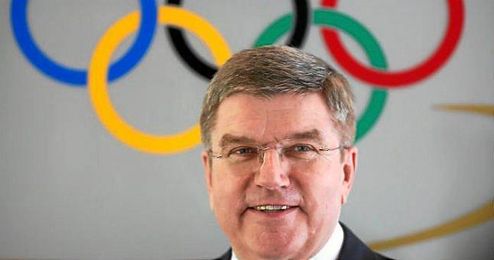 En la imagen, el presidente del COI Thomas Bach. En la imagen, el presidente del COI Thomas Bach.