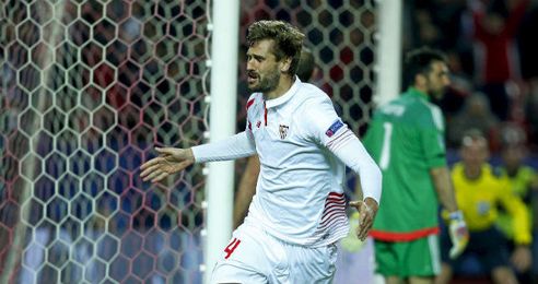 El gol de Llorente permite al Sevilla defender título en la Europa League. El gol de Llorente permite al Sevilla defender título en la Europa League.