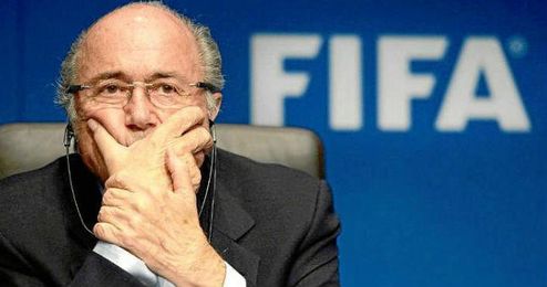 En la imagen, Joseph Blatter en un acto de la FIFA. En la imagen, Joseph Blatter en un acto de la FIFA.