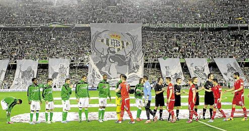 El Benito Villamarín tendrá un aspecto magnífico. El Benito Villamarín tendrá un aspecto magnífico.
