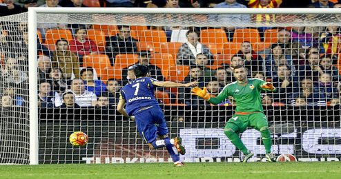 El Valencia pinchó ante el Getafe. El Valencia pinchó ante el Getafe.