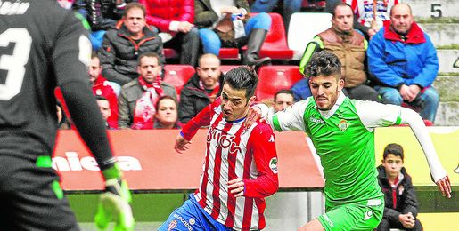 Jony, ante el Betis. Jony, ante el Betis.