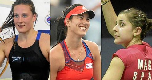 Muguruza, con 22 años, se sitúa entre las mejores del circuito. Muguruza, con 22 años, se sitúa entre las mejores del circuito.