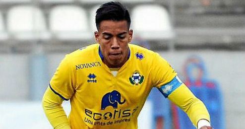 Flórez en un partido con el Alcorcón. Flórez en un partido con el Alcorcón.