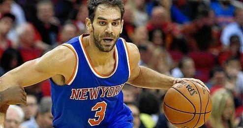 En la imagen, el español Jose Manuel Calderón. En la imagen, el español Jose Manuel Calderón.