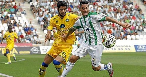 En la imagen, el delantero chileno Pineda. En la imagen, el delantero chileno Pineda.
