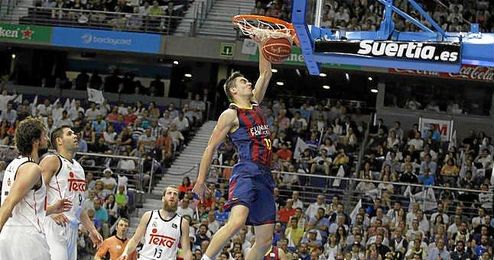 El ´minuto de oro´ llegó a las 20:17 horas en el que se impuso el conjunto azulgrana por 84-91. El ´minuto de oro´ llegó a las 20:17 horas en el que se impuso el conjunto azulgrana por 84-91.
