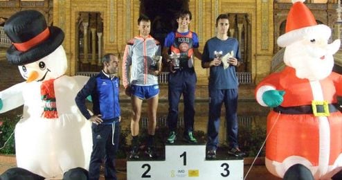 Juan Robles presidió el podio en la prueba masculina. Juan Robles presidió el podio en la prueba masculina.