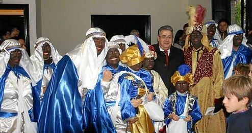 Imagen del Heraldo de SS.MM. Los Reyes Magos de Oriente durante el año pasado. Imagen del Heraldo de SS.MM. Los Reyes Magos de Oriente durante el año pasado.