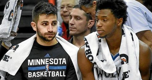 Los Timberwolves de Rubio no fueron capaces de vencer a un rival asequible como los Sixers. Los Timberwolves de Rubio no fueron capaces de vencer a un rival asequible como los Sixers.