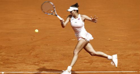 Muguruza en una imagen de un torneo del año pasado Muguruza en una imagen de un torneo del año pasado