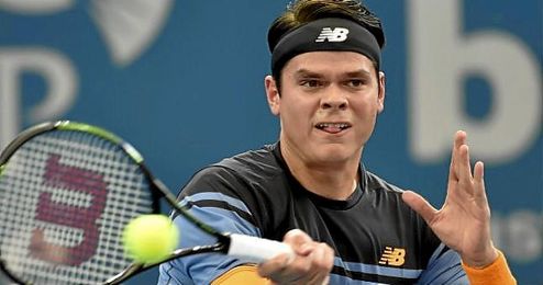 Raonic cerró el primer set en 41 minutos. Raonic cerró el primer set en 41 minutos.