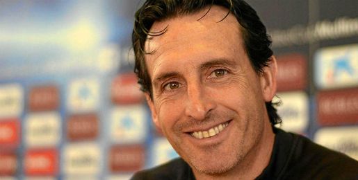 Emery, en rueda de prensa. Emery, en rueda de prensa.