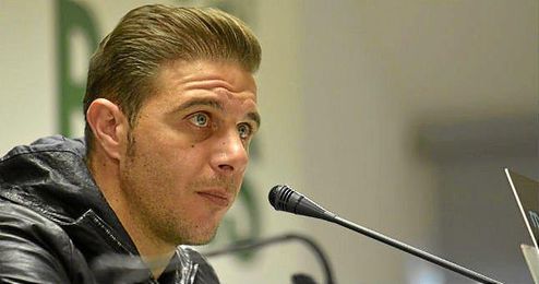Joaquín, hoy en sala de prensa. Joaquín, hoy en sala de prensa.