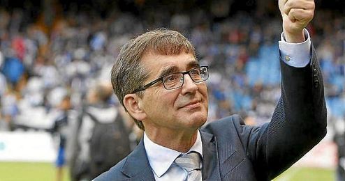 En la imagen, el recién nombrado entrenador del Mallorca, Fernando Vázquez. En la imagen, el recién nombrado entrenador del Mallorca, Fernando Vázquez.
