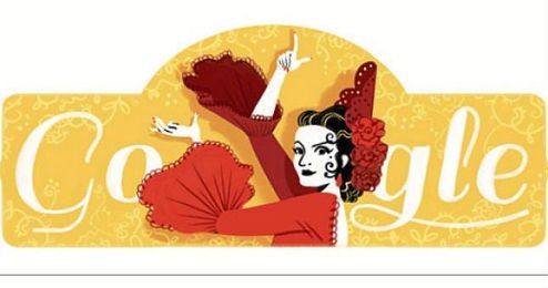 Imagen del ´doodle´ publicado hoy por Google. Imagen del ´doodle´ publicado hoy por Google.