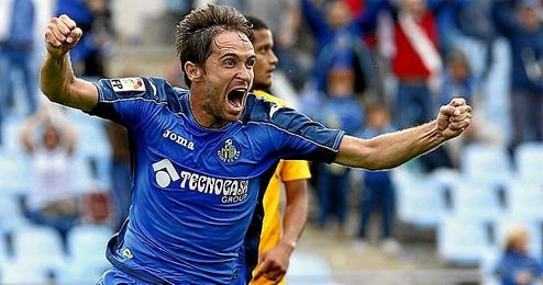 El reciente fichaje del Real Oviedo, Míchel, en su etapa en el Getafe. El reciente fichaje del Real Oviedo, Míchel, en su etapa en el Getafe.