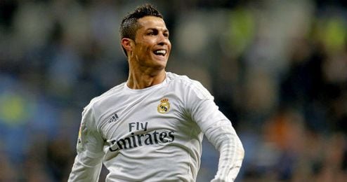 Ronaldo celebra uno de los goles que anotó ante el Espanyol. Ronaldo celebra uno de los goles que anotó ante el Espanyol.