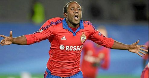 Seydou Dombia vistiendo del CSKA de Moscú Seydou Dombia vistiendo del CSKA de Moscú