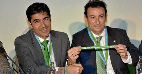 Haro y López Catalán, en la pasad junta de accionistas. Haro y López Catalán, en la pasad junta de accionistas.