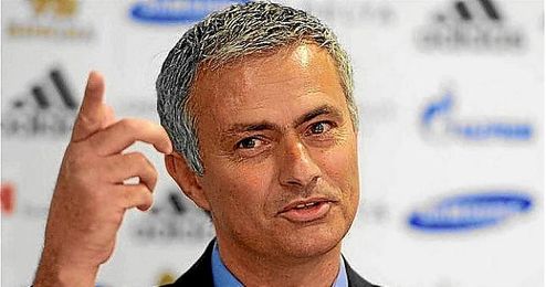 Jose Mourinho en rueda de prensa Jose Mourinho en rueda de prensa