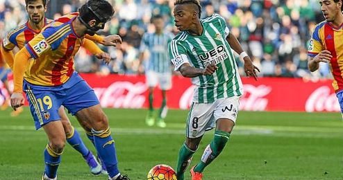 Musonda, en el partido ante el Valencia. Musonda, en el partido ante el Valencia.