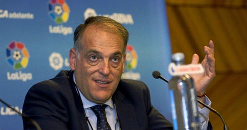 En la imagen, Javier Tebas. En la imagen, Javier Tebas.