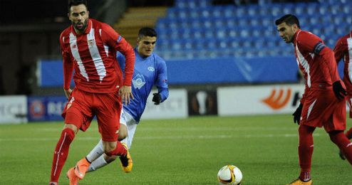 "Hay que trabajar defensivamente para no encajar goles". "Hay que trabajar defensivamente para no encajar goles".