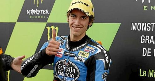 En la imagen, el piloto español de Moto2, Alex Rins. En la imagen, el piloto español de Moto2, Alex Rins.