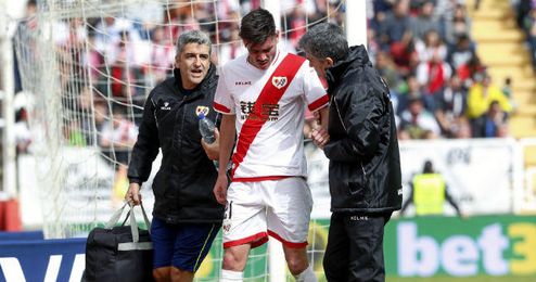 Jozabed en el momento de la lesión. Jozabed en el momento de la lesión.