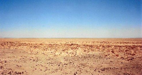 En la imagen, el árido desierto de Atacama, ubicado en Chile. En la imagen, el árido desierto de Atacama, ubicado en Chile.