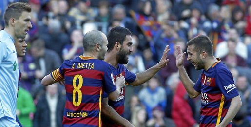 Imagen del Barcelona-Getafe. Imagen del Barcelona-Getafe.
