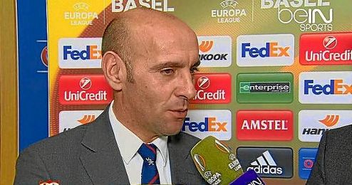 Monchi, director deportivo del Sevilla, en beIN Sports. Monchi, director deportivo del Sevilla, en beIN Sports.