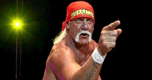 En la imagen, el ex luchador profesional, Hulk Hogan. En la imagen, el ex luchador profesional, Hulk Hogan.