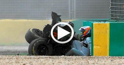 Por fortuna, ambos pilotos se encuentran bien, pero el accidente motivó, la entrada del ´safety car´. Por fortuna, ambos pilotos se encuentran bien, pero el accidente motivó, la entrada del ´safety car´.