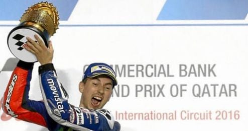 Lorenzo, primer líder del Mundial. Lorenzo, primer líder del Mundial.