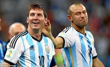 Mascherano habló de su admiración por Messi. Mascherano habló de su admiración por Messi.