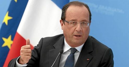 En la imagen, el presidente de Francia, François Hollande. En la imagen, el presidente de Francia, François Hollande.