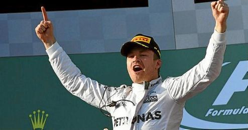 En la imagen, el piloto Nico Rosberg. En la imagen, el piloto Nico Rosberg.