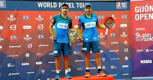 Belasteguín y Lima se coronaron en Gijón. Belasteguín y Lima se coronaron en Gijón.