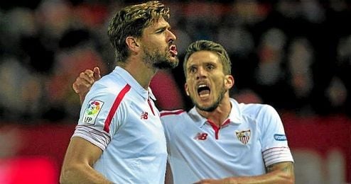 Llorente celebra un gol en Liga ante el Eibar. Llorente celebra un gol en Liga ante el Eibar.