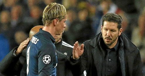Simeone se marchó contento con los suyos. Simeone se marchó contento con los suyos.
