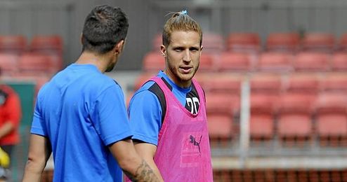 Keko, en un partido reciente. Keko, en un partido reciente.