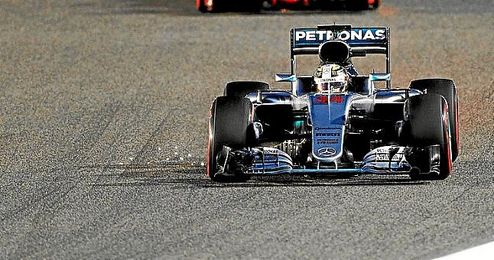 Hamilton en el GP de Baréin Hamilton en el GP de Baréin